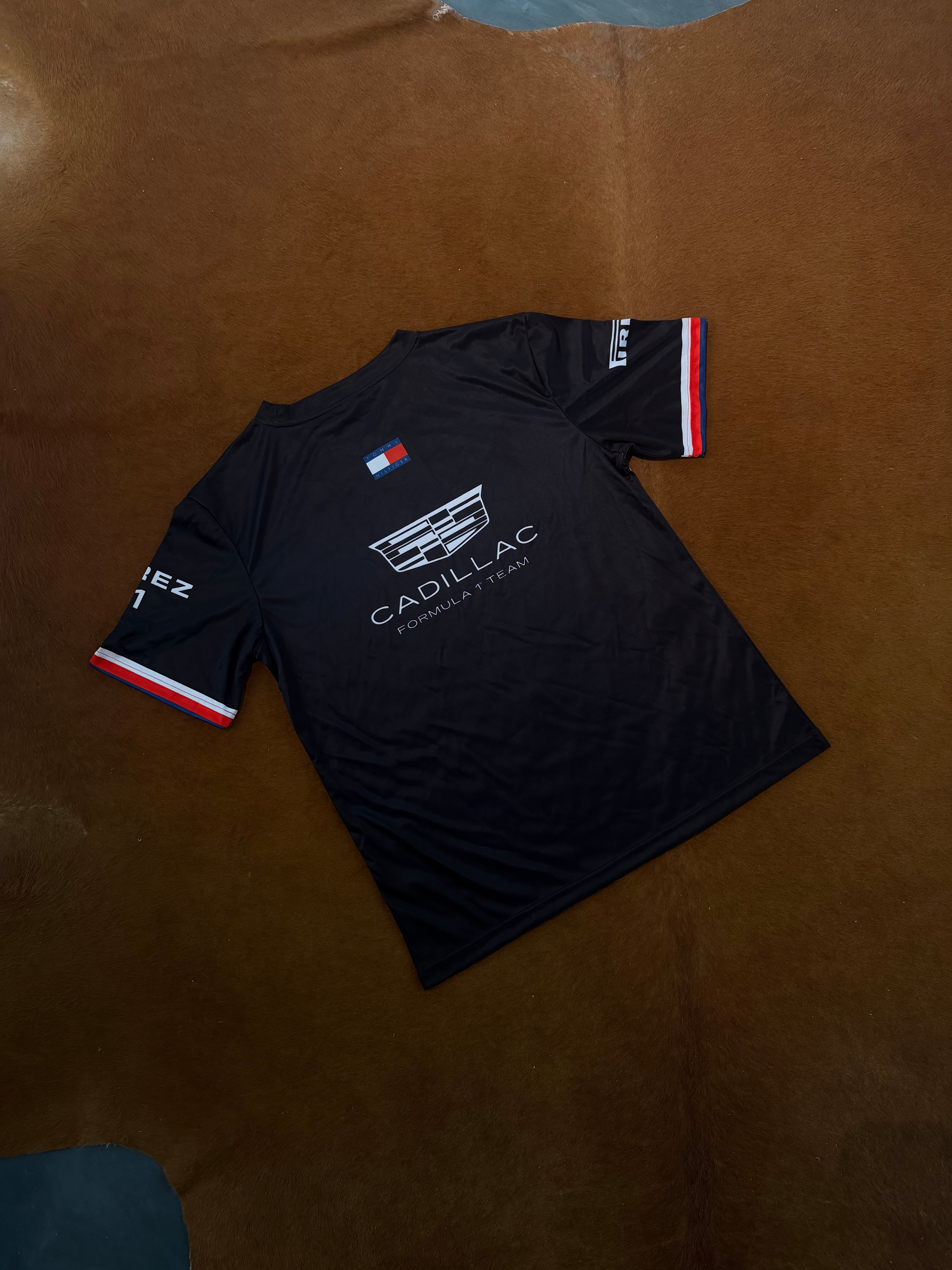 Cadillac F1 Shirt - Checo Perez- Black