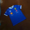 Scuderia Ferrari 2025 Team Special Edition Monza T-Shirt - Blue