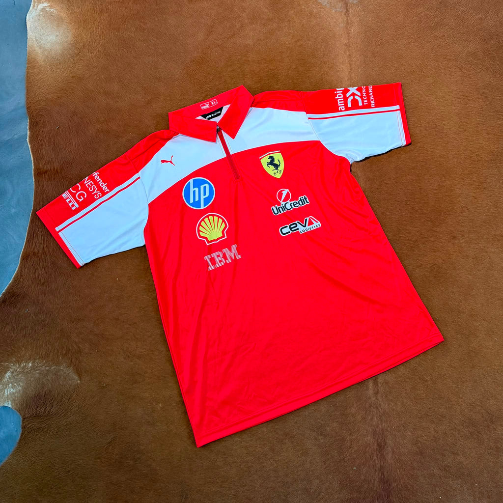 Scuderia Ferrari 2026 Team Polo - Red